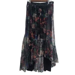 ⭐️Anthropologie Meena Floral Skirted Pants Sz L